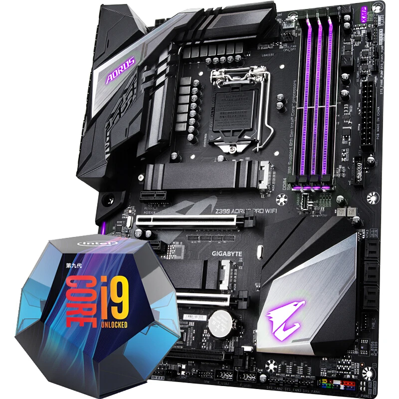 GIGABYTE Z390 AORUS PRO WIFI Motherboard & Intel Core i9